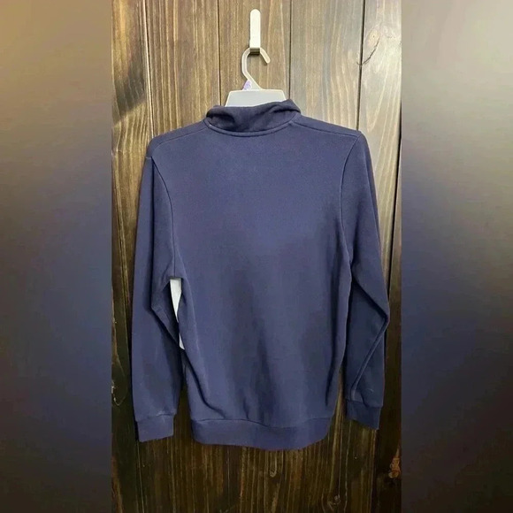 Under Armour UA Playback Fleece 1/4 Zip Navy/Gray Size:Medium - Picture 11 of 15
